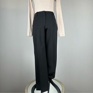 BOSS Hugo Boss Womens Dress Pants 96% Wool Black Slacks Size US 4 Career Office